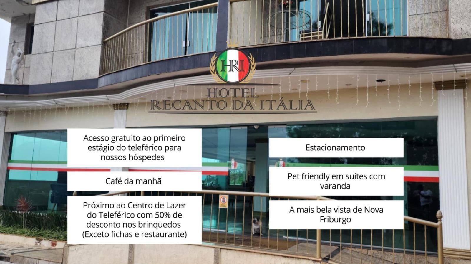 Hotel Recanto Da Italia Nova Friburgo Εξωτερικό φωτογραφία